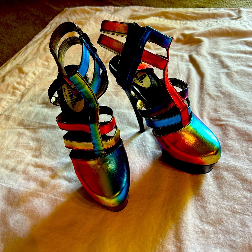 Sexy platform club shoes